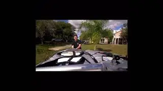 Ronix portable Bimini surf rack sleeve holds 4 boards