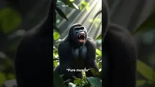 Gorilla Could Lift a Car@wildlifeLensTV #shortvideo #wltv