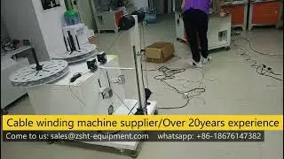 Reliable supplier Automatic Cable Coiling and Twist Tie machine