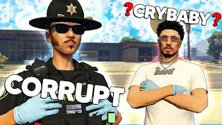 Trolling Serious Roleplayers As Corrupt Cop (GTA TROLLING)
