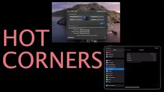 HOW TO USE HOT CORNERS ON IPAD AND MAC