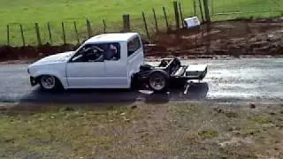 Mazda B2000 layn frame cracking 5th for 2 seconds!!