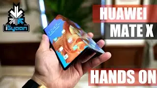 Huawei Mate X Foldable Display Smartphone Hands On First Impressions