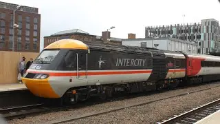 HSTs Final Farewell Ride 43102 &ldquo;The Journey Shrinker&rsquo; 43274, 43309 & 43272, Nottingham, 4th May 2021