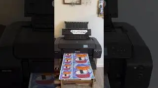 💜How I make prints of my art at home!✨#tipsforartists #artbusiness #fineartprints