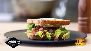 Tuna and Avo Poke Sandwich on Abbott's Village Bakery Gluten Free Mixed Seeds