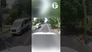 Shocking dashcam shows moment dump truck smashes into New Jersey home