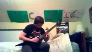 Improv guitar solo, boss loop pedal.