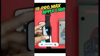 i8 Pro Max With Apple Logo || Best Smartwatch Under 1000 With Apple Logo #wildzillatech #shorts