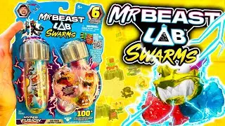 UNBOXING Mr Beast Lab Swarms LAB PACK de 6 Hyper Fusion Series