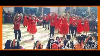 Ajja halad mara song dance performance by kids#ghpsrampur #gangavati 
