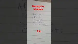 PSL Live Score shaheen  afridi #psl