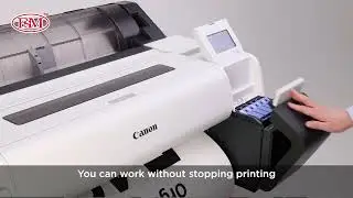 Canon imagePROGRAF TM Series-Overview-Replace the Ink Tank