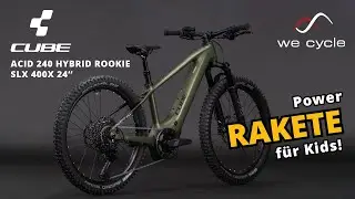 Cube Acid 240 Hybrid Rookie SLX 400X 2026 &ndash; Kinder E-Bike mit Bosch SX Motor