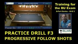 BU Exam I Practice: F3 - Progressive Follow Shot Drill