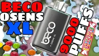 Beco Osens XL | 9000 PUFFS | Rainbow Review #Beco #BecoVape #OsensXL