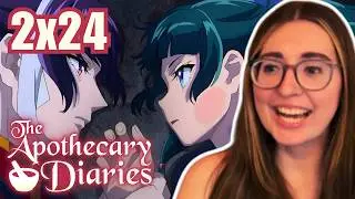JUST KISS ALREADY!! | THE APOTHECARY DIARIES 2x24 REACTION 