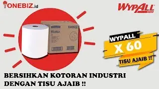 Jual WYPALL X60 93495 Wipers, jumbo roll, 900 sheets per roll, Distributor Resmi Kimberly Indonesia
