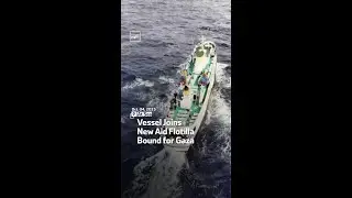 Vessel Joins New Aid Flotilla Bound For Gaza