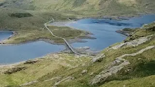 Scenic Mountain Track: #Snowdon, #North Wales, #UK