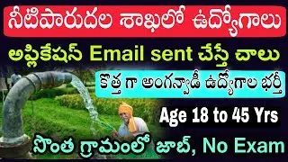 There is no exam fee APSSDC, Water Technology Centre ICAR Recruitment 2022 Notification Telugu