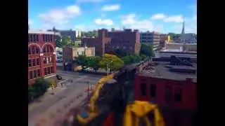 Historic G.R. Michigan Building Demolition (1 minute time lapse over 3 days)