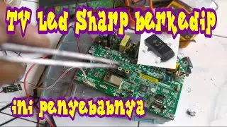 Sharp lc23le100m led is blinking