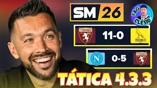 SM 26 // T&Aacute;TICA 4.3.3 TIKI-TAKA NO TORINO 🔥🏆