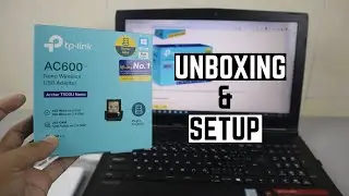 Распаковка и первая настройка беспроводного USB-адаптера TP Link AC600 Nano