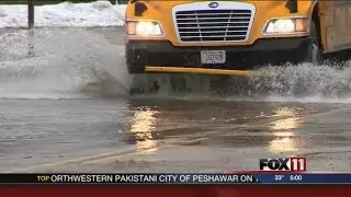 Flooding closes Hwy. 47/55 in Keshena