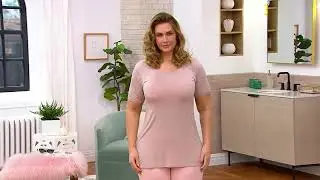 Breezies Floral Jacquard Minimizer Bra on QVC