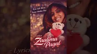 Kya Woh Mera Hona Chahta Hai | Zaalima Pagal | Heart Touching Hindi Song🎶🥺🎶❤️