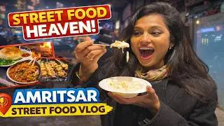 Amritsar Street Food Tour 2026 | Kulcha, Kulfa, Kesar Da Dhaba & More in Old Amritsar| Ramya Pandian