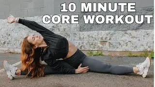 10-Minute Core Workout 🔥 Burn Belly Fat & Strengthen Abs (No Equipment Needed!)