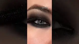 Simplest Black Smoky Eye Tutorial For Beginners&hearts;️ #shorts #money #makeup #makeuptutorial #eyemakeup