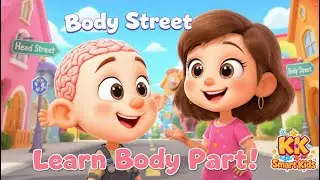 Body Parts Song |  KK Smart Kids Head Toes Foot Shoulder | Kids vocabulary | My Body Song | Rhyme