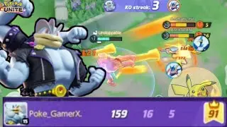 Best Machamp One Shot Build In Pokemon Unite