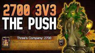 2700 3v3 Rating Push! - Feral Druid PvP 8.3 BFA
