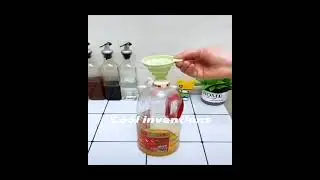 Heat Resistant Collapsible Silicone Funnel Foldable Hopper for Oil Liquid Kitchen Bathroom #shorts