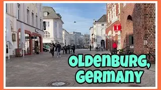 WALKING IN THE STREETS OF OLDENBURG, GERMANY