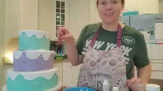 How to make and decorate a cake with edible 