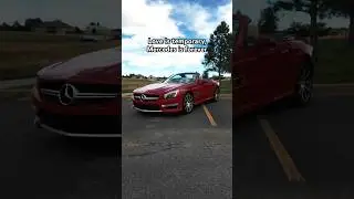 Smooth operator 🌹 SL63 AMG in Mars Red #sl63amg #mercedesbenz  #sportscar #convertiblecars #sl63