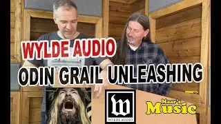 Wylde Audio Odin Grail RawTop Electric Guitar Unboxing! Beast of a Guitar
