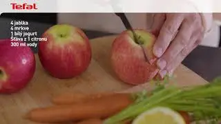 (CZ) Stoln&iacute; mix&eacute;r vysokorychlostn&iacute; TEFAL PERFECTMIX COOK BL83SD30 - mkvovo-jablečn&eacute; smoothie.