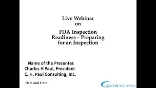 2024 FDA Best Audit Practices &ndash; Get Ready For The Inspection That Is Coming
