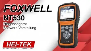 Foxwell NT530 Diagnosegerät Software Vorstellung