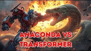 Transformers vs Giant Anacondas  | Epic Jungle Battle (AI Cinematic Fight)
