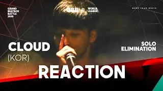 THAT 2ND HALF THO! - Cloud | Grand Beatbox Battle Online 2020 | Solo Elimination #11 REACTION