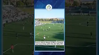 CCRC's newest partnership with USL's AV Alta FC soccer club has been going strong 💪