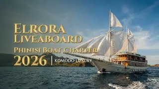 Elrora Liveaboard Phinisi Boat Charter 2026 | Ultimate Komodo Luxury #komodoisland